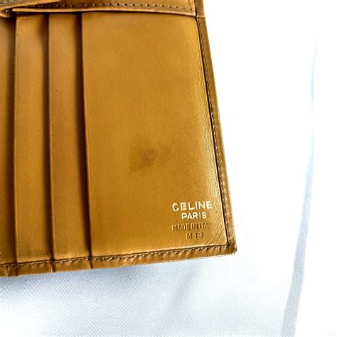 Céline Vintage Macadam Long Wallet 